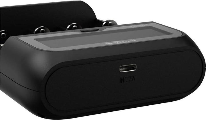 Produktbild Ansmann Lithium 4 Universalladegerät mit 2x 18650 Akkuzellen (2600mAh) Ladegerät (2 Stk., 18650, 2600 mAh, Ladegerät inkl. Akku)