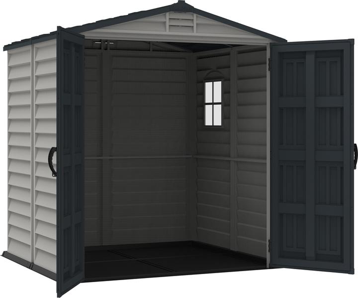 Produktbild Duramax Kunststoff Gerätehaus 186x190 Gartenhaus