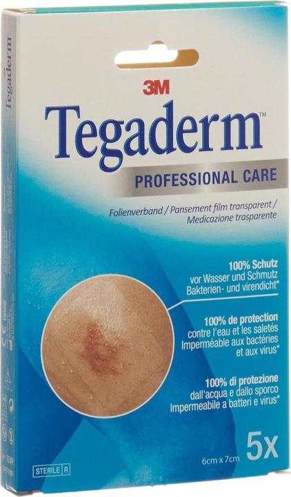Produktbild 3M Tegaderm Film Transparentv 6x7cm n 5 (5 x)