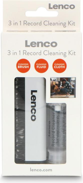 Productafbeelding Lenco 3in1 set (Platenspeler schoonmaken)