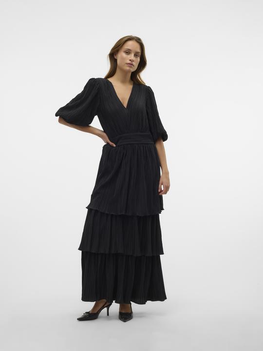 Actual product image Vero Moda Vmkaja 2/4 Maxi Plisse Dress Exp (XS)
