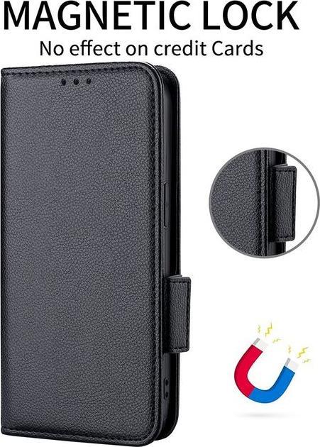 Immagine prodotto MU Classic Serie di copertine per libri in pelle Litchi (Motorola Moto G Stylus 5G (2023))