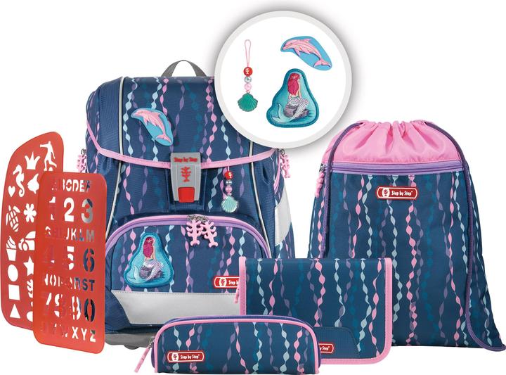 Blau, Lila, Pink, Türkis