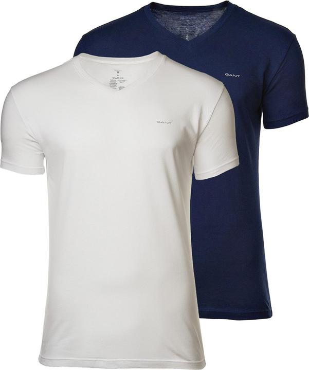 Marineblau/Weiss