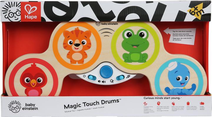 Produktbild Hape Magic Touch Drums (Deutsch, Französisch, Multilingual, Englisch)