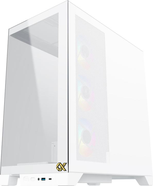 Image du produit Xigmatek Boitier Moyen Tour ATX Endorphin Ultra RGB avec panneaux vitrés (Blanc)