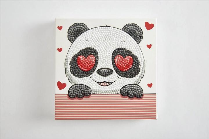 Produktbild Diamond Dotz Diamond Painting Panda Liebe