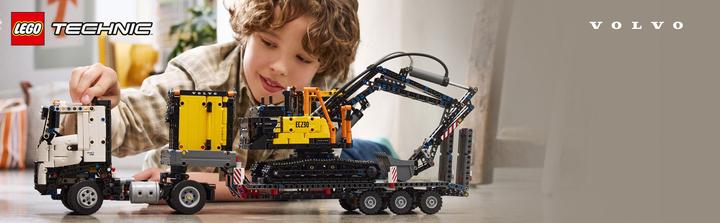 Productafbeelding LEGO 42175 Volvo FMX vrachtwagen met EC230 elektrische rupsgraafmachine (42175, LEGO Technic)