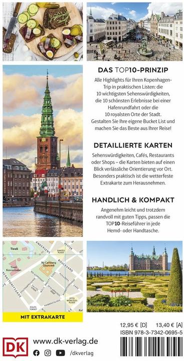 Image du produit TOP10 Reiseführer Kopenhagen (Allemand, DK Verlag Voyage, 2023)