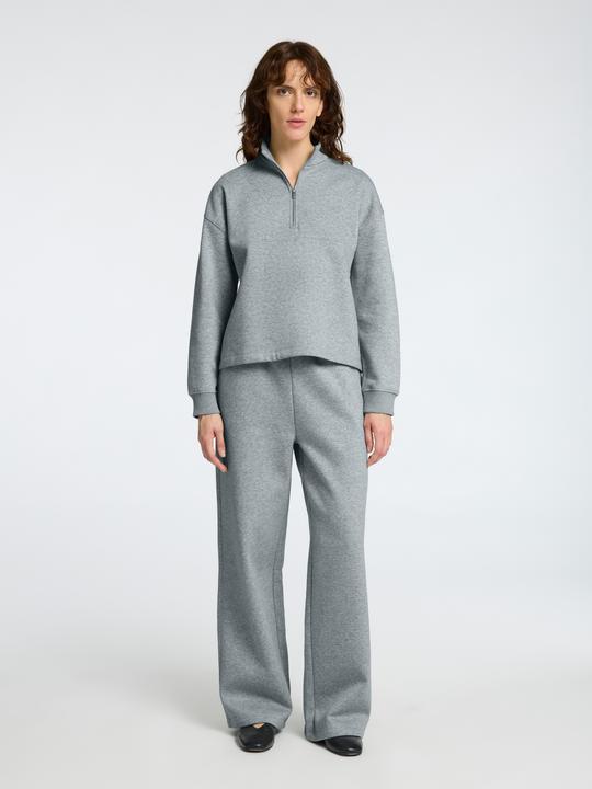 Image du produit Selected Femme Sweat-shirt à col haut avec fermeture éclair (M)