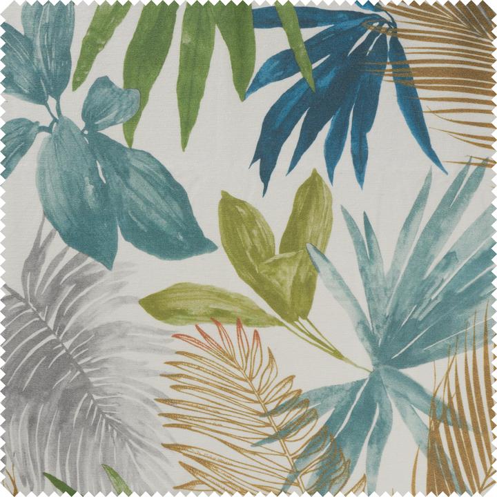 Actual product image Globaltex Cotton fabric "Palms", acrylic coated, 140 cm wide, by the metre