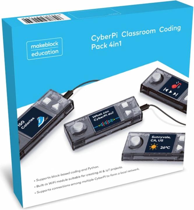 Produktbild Makeblock CyberPi Classroom Coding Pack (4 in 1) (Software)