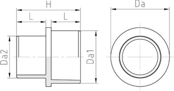 Actual product image Jacob Blanking plug for M16 and PG9 Ø 10 and 7 mm polyamide, light grey RAL 7035