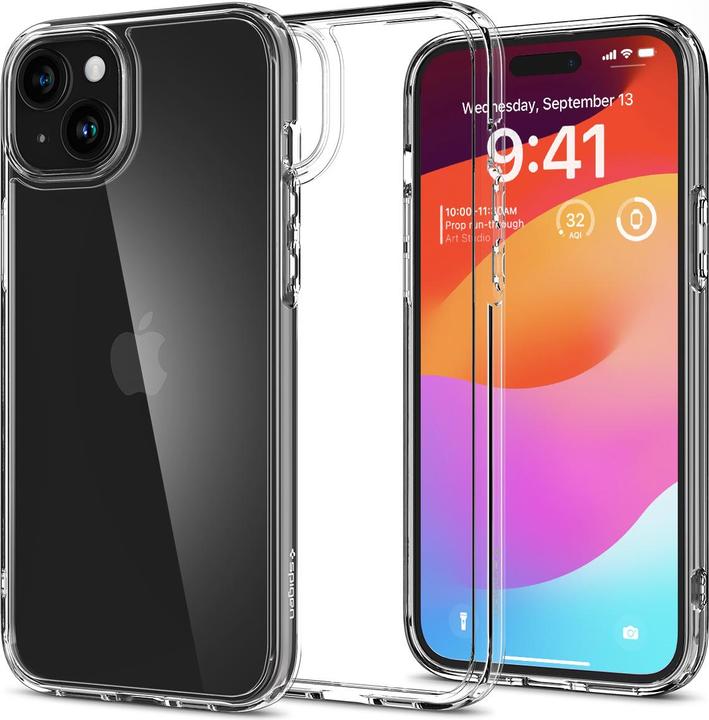 Produktbild Spigen Ultra Hybrid iPhone 15 Plus 6,7" crystal clear (Apple iPhone 15 Plus)