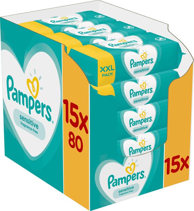 Pampers Sensitive (1200 Piece)