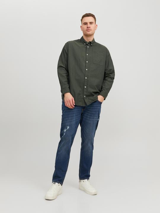 Produktbild Jack & Jones Plus Size Slim Fit Freizeithemd Freizeithemd (7XL)