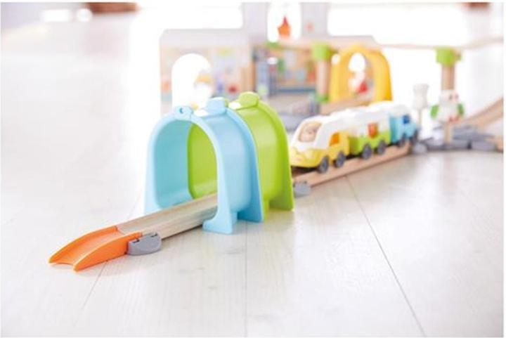 Actual product image Haba Kullerbü Knikkerbaan - Uitbreidingsset - Belletjestunnel