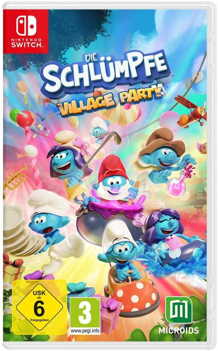 Actual product image Microids Smurfs: Village Party (Switch, DE)