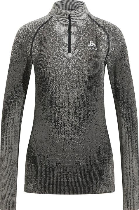Produktbild Odlo BL TOP turtle neck l/s half zip BLACKCOM (S)