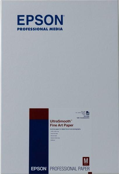 Epson Ultrasmooth Fine Art Paper A3+ (325 g/m², A3+, 25 x)