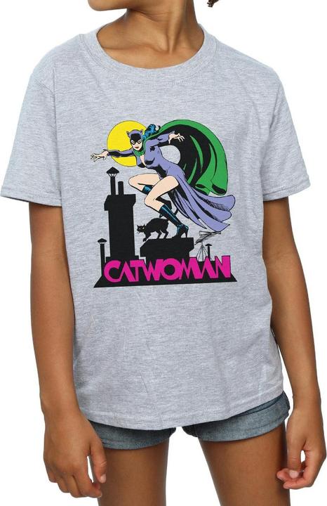 Image du produit - T-shirt CATWOMAN TEXT LOGO - Fille (116)