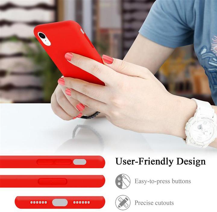 Immagine prodotto Cadorabo Copertura della cassa del silicone liquido TPU (Apple iPhone XR)