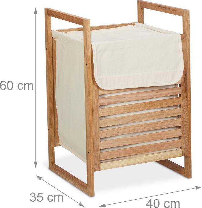 Image du produit Relaxdays Panier à linge (50 l)