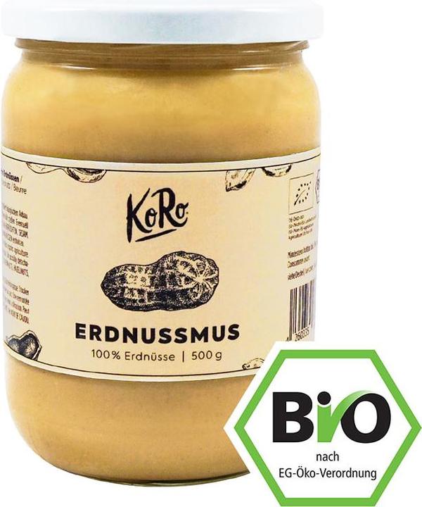 Produktbild KoRo Bio Erdnussmus (500 g)