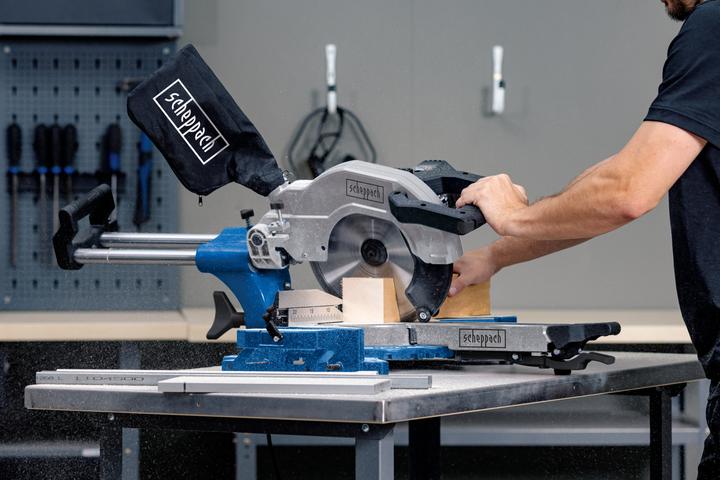 Actual product image Scheppach Multifunctional crosscut saw 255 mm incl. 2 speeds & multifunctional saw blade