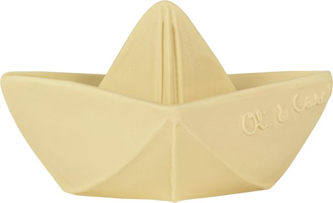 Produktbild Oli and Carol Origami Boat Badespielzeug Monochrome Vanilla