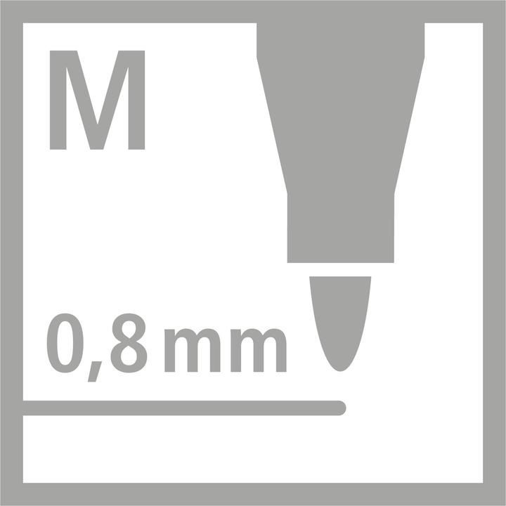 Produktbild STABILO pointMax Filzschreiber (Zitronengelb, 1 x)