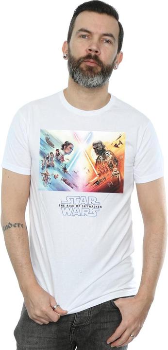 Produktbild Star Wars The Rise Of Skywalker Battle Poster TShirt (3XL)
