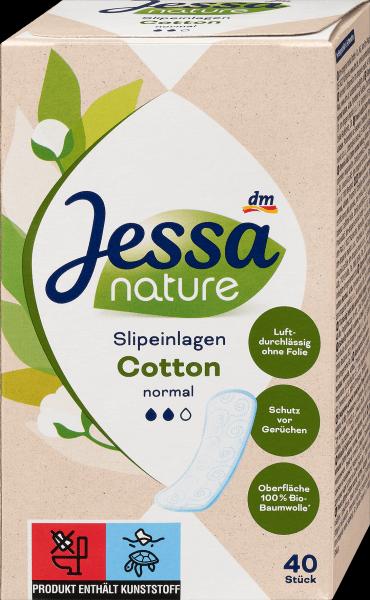 Image du produit dm Jessa Protège-slips Cotton Normal nature (40 x, Panty liners)