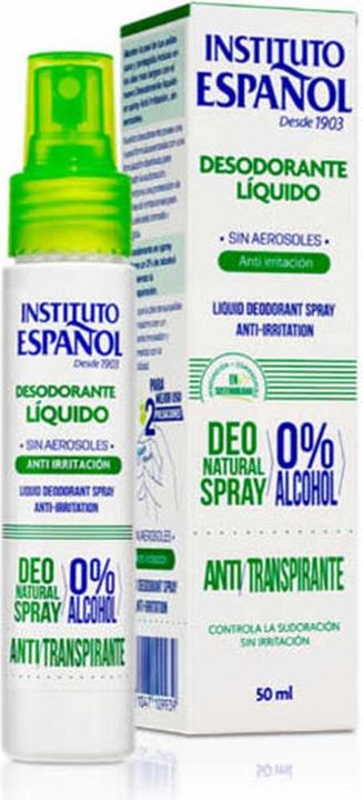 Immagine prodotto Instituto Español Deodorante Liquido Anti Irritazione Spray 50 ml (Getto vaporizzato, 50 ml)