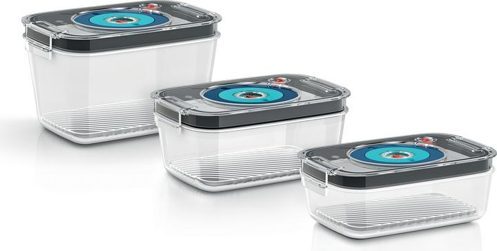 Produktbild Bosch Hausgeräte MSZV0FC3 Lebensmittelaufbewahrungsbehälter Rechteckig Set, (e) (1.70 l)