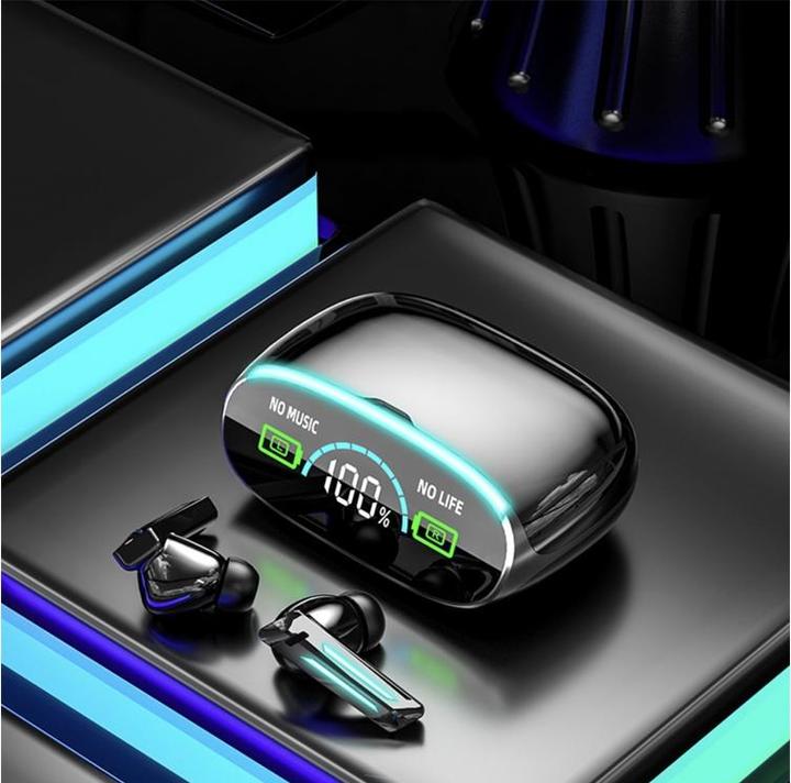Actual product image EKO Wireless earphones 5.2 model Cosmos with voice assistant and LED display (NC, 5 h, Wireless)