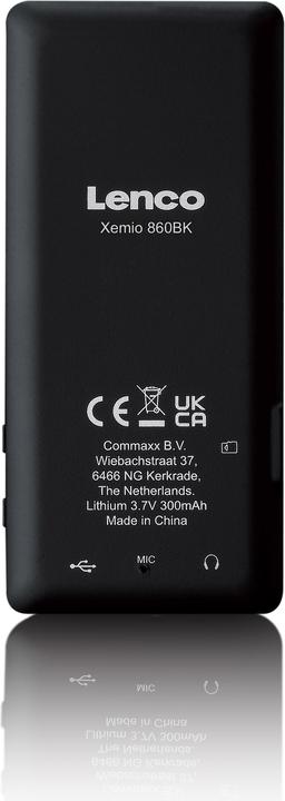 Actual product image Lenco Xemio-860BK (8 GB)
