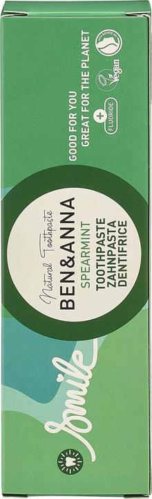 Produktbild Ben & Anna BEN&ANNA Natural Toothpaste naturalna pasta do zębów Spearmint 75ml (75 ml)