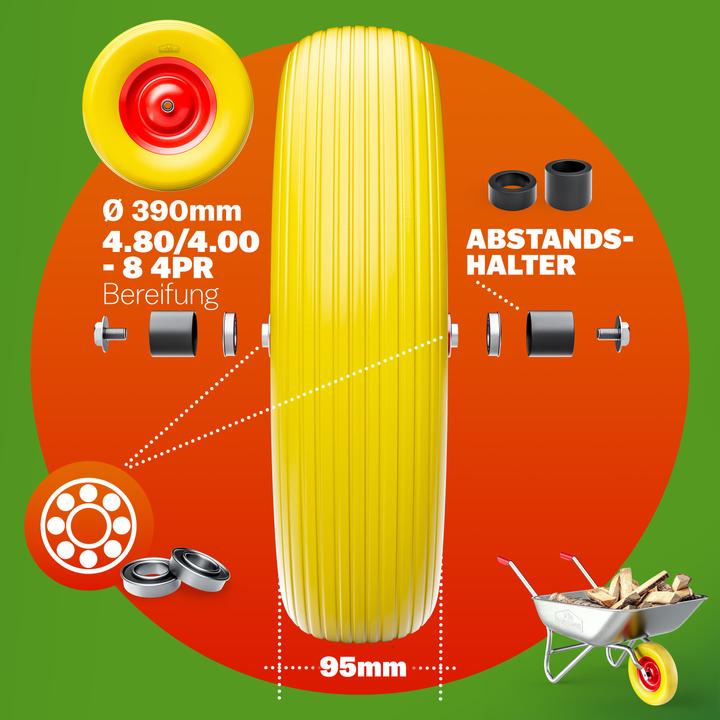 Immagine prodotto Deuba Ruota di scorta della carriola