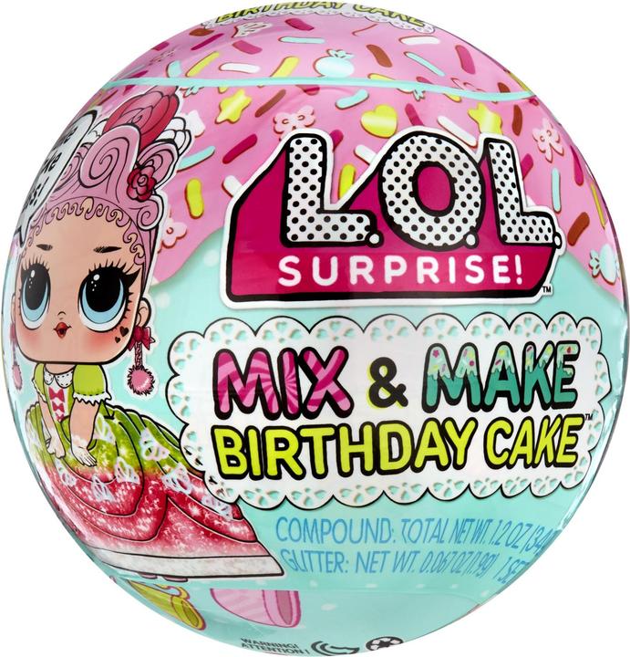 Image du produit MGA L.O.L. Surprise! Mix & Make Birthday Cake Tots