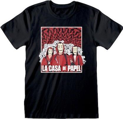 NoName LA CASA DE PAPEL - T-Shirt - Group Shot - (XL) (XL)