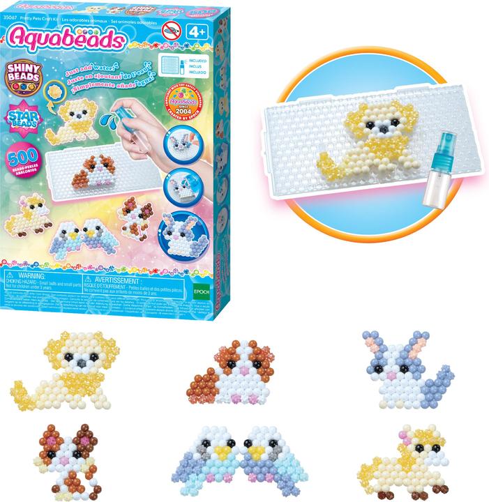 Actual product image Aquabeads Cute animals