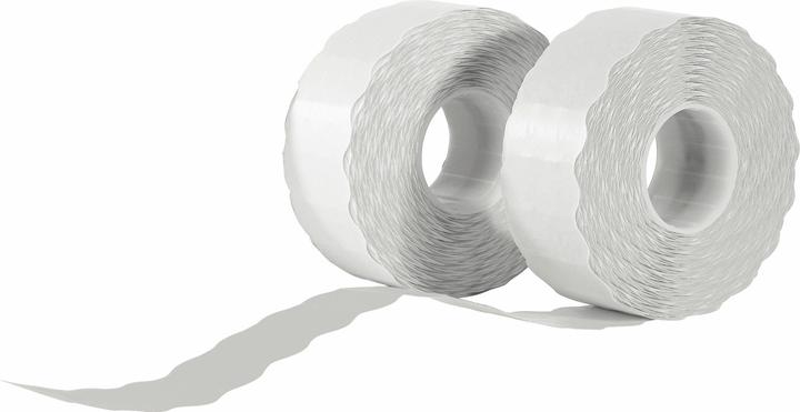 Actual product image Sato Labels 26x16mm 702100200 white, non-perm. 1200 pcs.