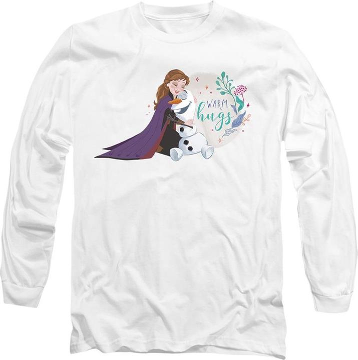 Immagine prodotto Disney Frozen Like Warm Hugs Maglietta Anna Olaf Adulto Unisex (L)