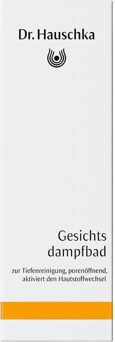 Label énergétique Dr. Hauschka Gesichtsdampfbad (Chiffons de nettoyage, 100 ml)