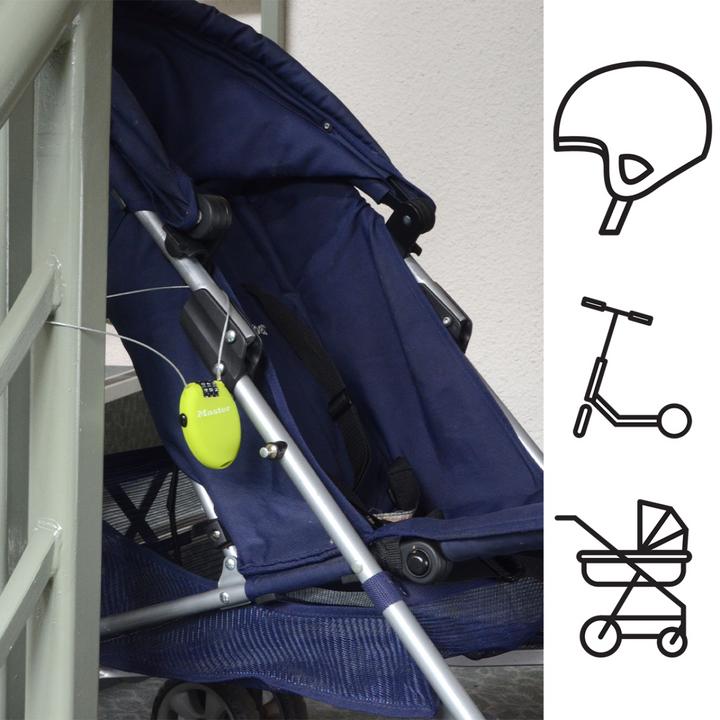 Actual product image Master Lock Carabiner lock