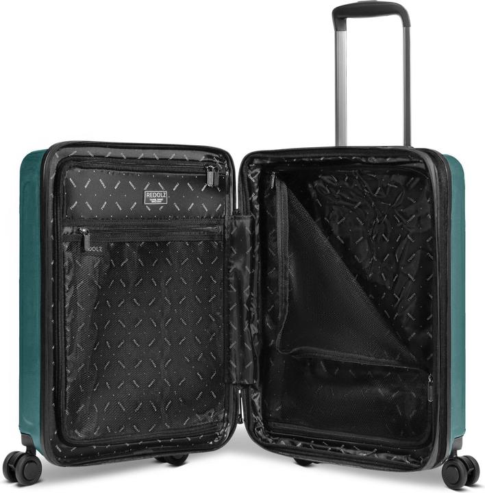 Immagine prodotto Redolz Essentials 14 Carrello da cabina a 4 ruote da 55 cm con piega elastica (46 l, Bagaglio a mano (fino a 50 litri))