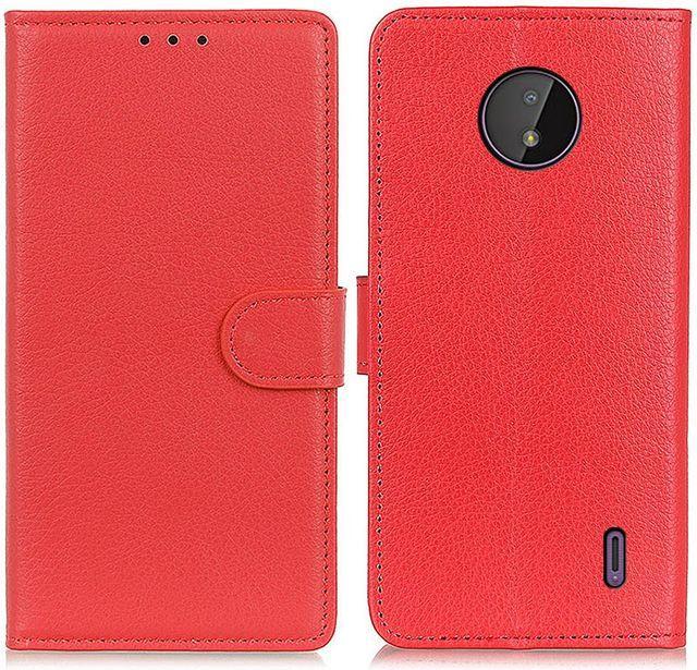 Productafbeelding MU Classic Litchi Leren Boekomslag Serie (Nokia C10, Nokia C20)