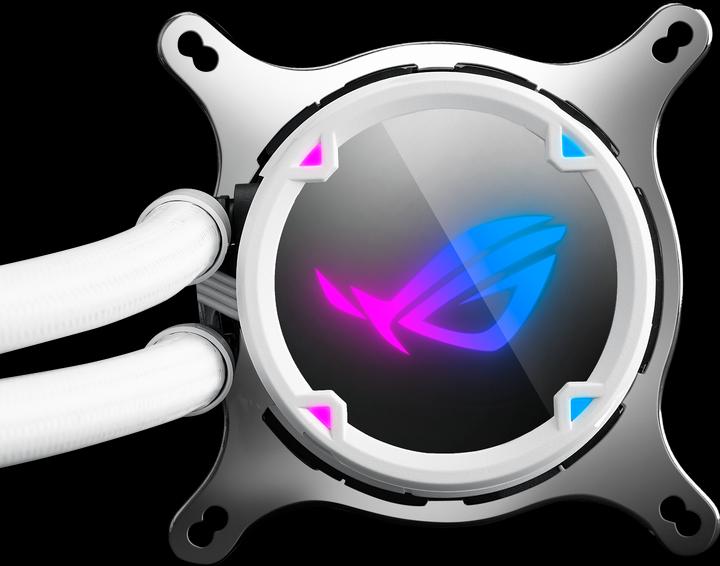 Actual product image ASUS ROG Strix LC 360 RGB White Edition Complete water cooling