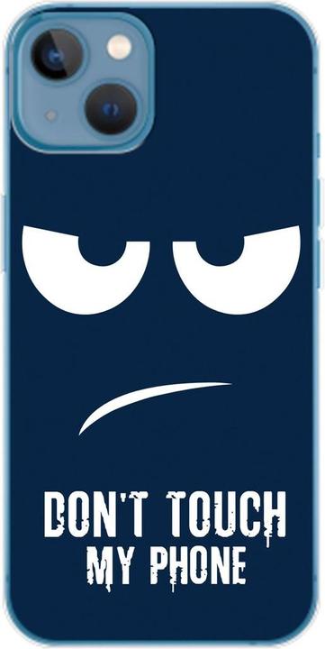 Dont Touch My Phone Blau